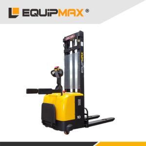 Equipmax 1.0-2.5 Ton Fully Automatic Electric Power Stacker with USA Curtis and Italy Zapi Controller