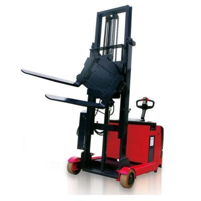 1ton 1.5ton Electric Counter Balance Mini Forklift with Rotating Forks Length 1070mm