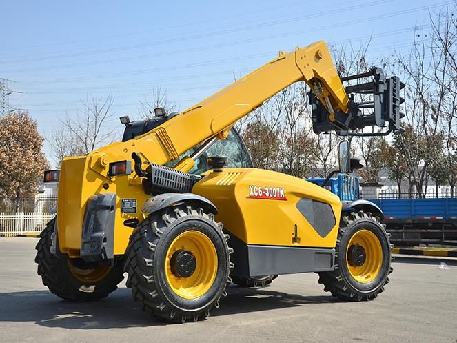 China Top Brand Telescopic Handler 3ton 7m Xc6-3007K Telehandler Price