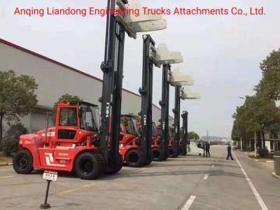 Telehandler Forklift Attachment Bale Clamps with Rotator and Sideshifter