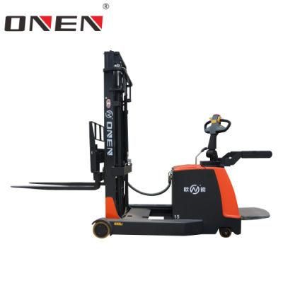 Safety Enduring 1500-2000kg Pallet Lifter Forklift Electric Reach Stacker