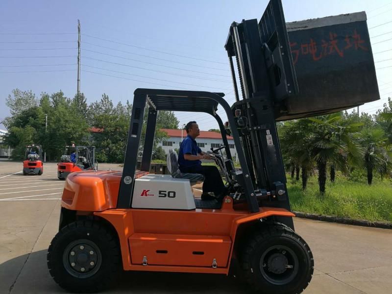 Best Quality 5 Ton Diesel Forklift with Chinese Engine Cpcd50