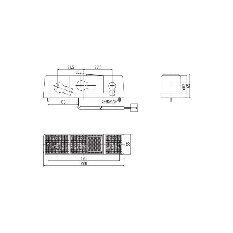 Forklift Parts Forklift Lamp Bfp18031