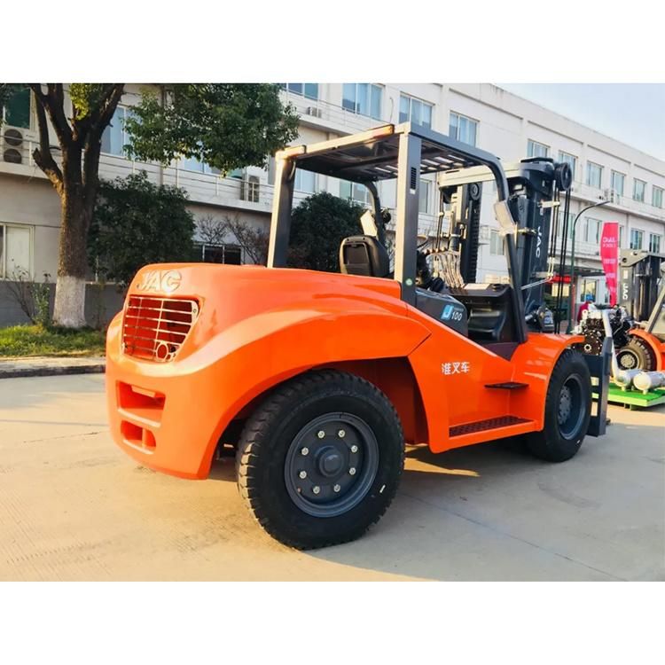 JAC Heavy Duty 10ton Diesel Forklift Cpcd100 with Isuzu Engine