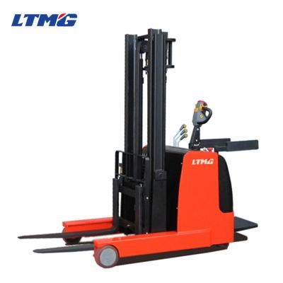 Ltmg Warehouse Forklift 1.5 Ton 2 Ton Electric Reach Truck Stacker Price