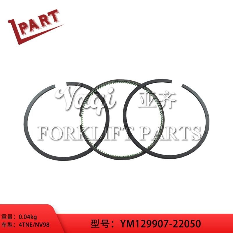 Forklift Parts 4tne98 4tnv98 Piston Ring Ym129907-22050