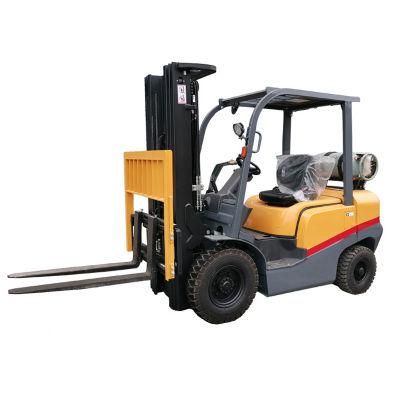 2021 Hifoune LPG Gas Forklift Nissank25 EPA Engine Mini 2000kg 2500kg 3000kg Capacity Propane Forklift