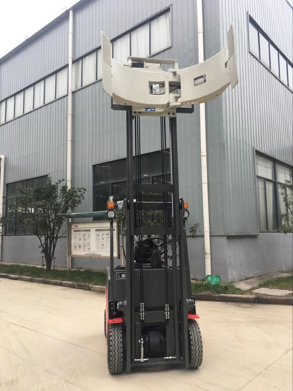 1.5ton 1500kg Electric Forklift with Paper Roll Clamp