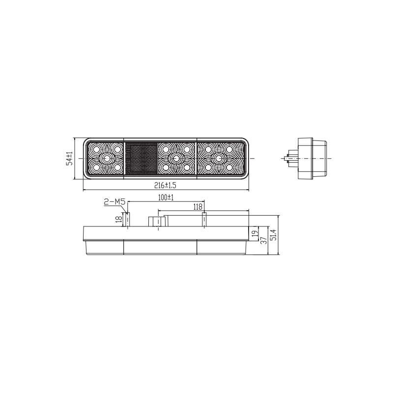 Forklift Parts Forklift Lamp Bfp18008