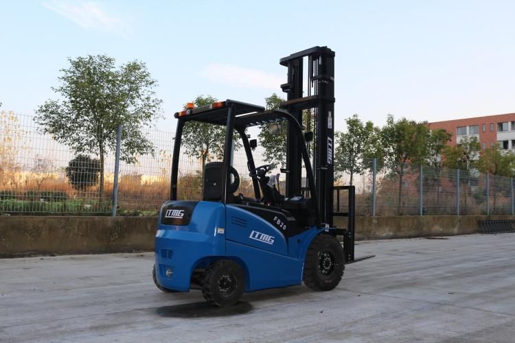 Ltmg CE Approval Battery Forklift 2000kg 2ton 2t Electric Forklift with AC Motor and Curtis Controller