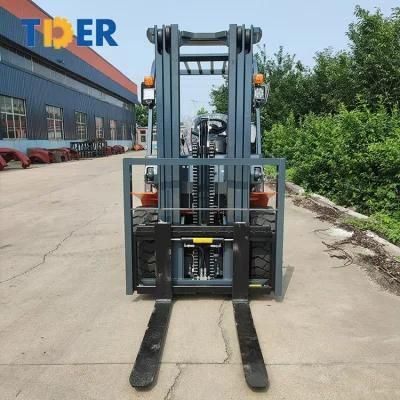 Solid Tires, Side Shift, Three Stage Mast, etc Truck Forklift