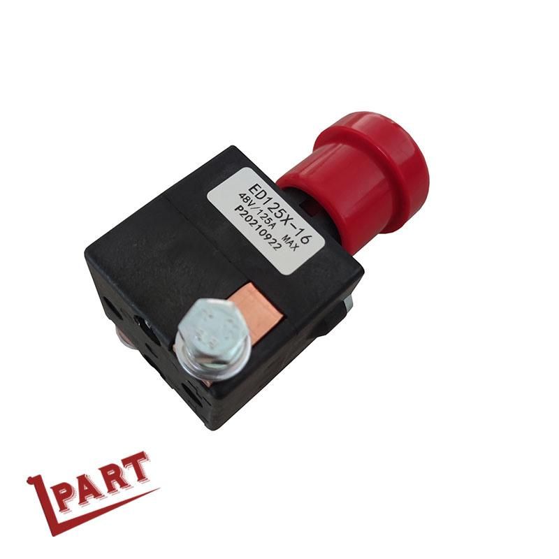 Forklift Parts Emergency Stop Switch ED125X-16 48V 125A