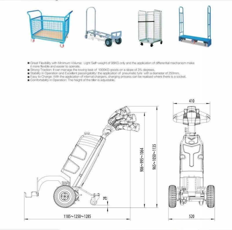 Top Class Towing Tractor 1 T