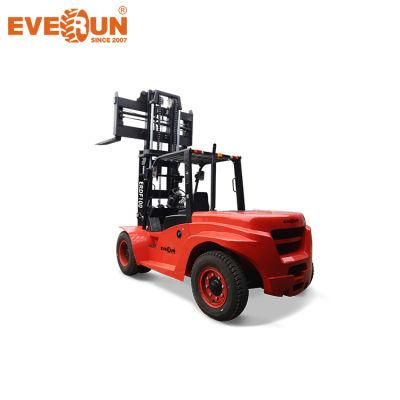 Everun Erdf100 High Efficiency Multifunctional 10ton Telescopic Diesel Farm Forklift