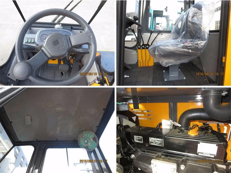 Ltmg Hot Seller Side Loader Forklift 3 Ton Diesel Side Forklift for Sale
