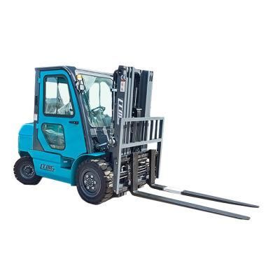 Ltmg Brand 3 Ton Hydraulic Lifter 3000kg Forklift Specification Diesel Forklift with Enclosed Cabin