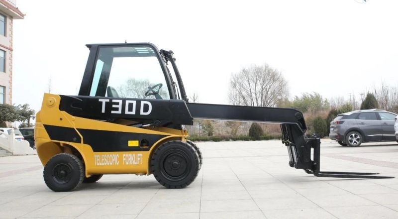 Forklift Telehandler with CE 3 Tons 4m Lifting Power Telescopic Forklift