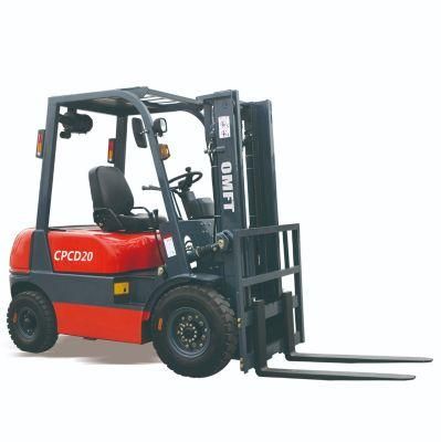 2ton Diesel Forklift with Chinese or Japanese Engine 3m 3.5m 4m 4.5m 5m 5.5m 6m Mast