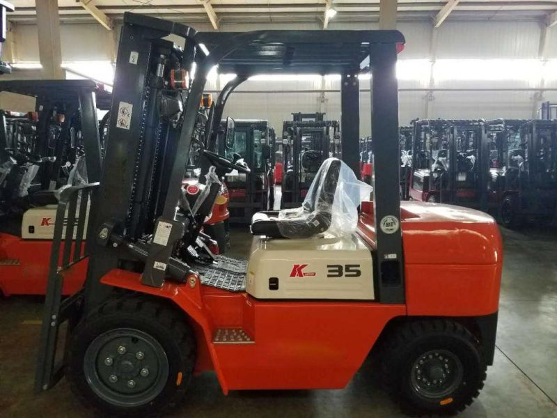 Heli New 3.2 Ton Diesel Rough Terrain Forklift Truck Cpcd35