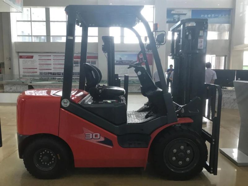 Simple Structure Heli Cpcd30 3 Ton Diesel Engine Forklift with Competitive Price