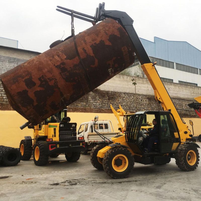 3 Ton Telehandler Forklift Telescopic Wheel Loader