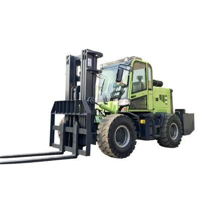New 2022 Huaya China All Terrian Crosscountry 4X4 Rought Terrain Forklift FT4*4e