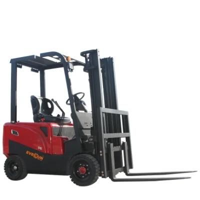 Made in China Electric Forklift Eref16 1.5ton Electric DC Battery Forklift for Sale