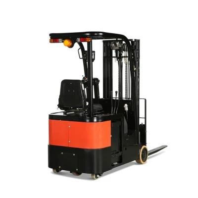 1000kg Lift Fork Power Drive 3 Way Narrow Aisle Diesel Reach Truck Forklift