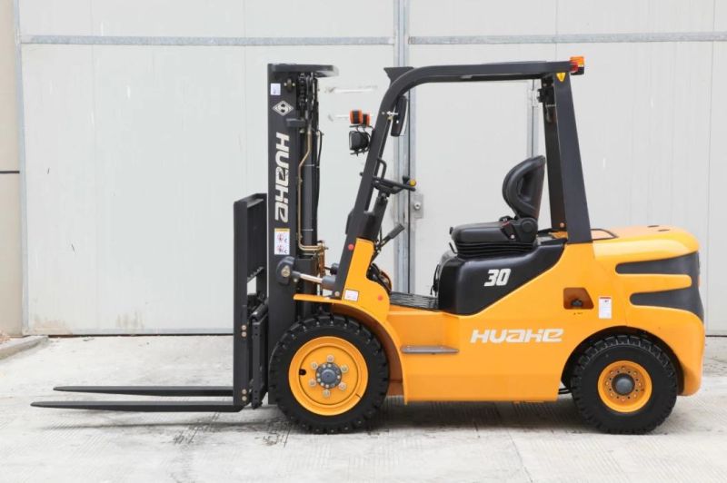 Huahe Hef35 Mini 3.5 Ton Electric Forklift with Battery and 2 Stage 3 Meters Mast for Sale