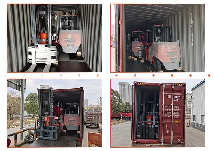 Tder New China 3 5 Truck 3.5 Ton Diesel Forklift