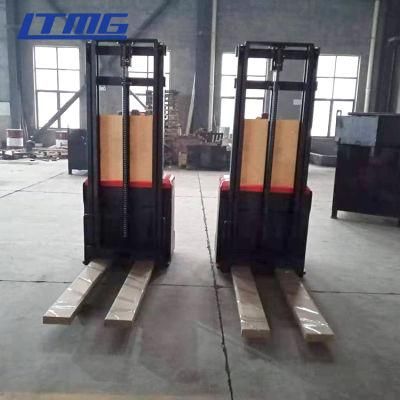 2021 Stand on AC Motor Ltmg China Price Full Electric Pallet Stacker