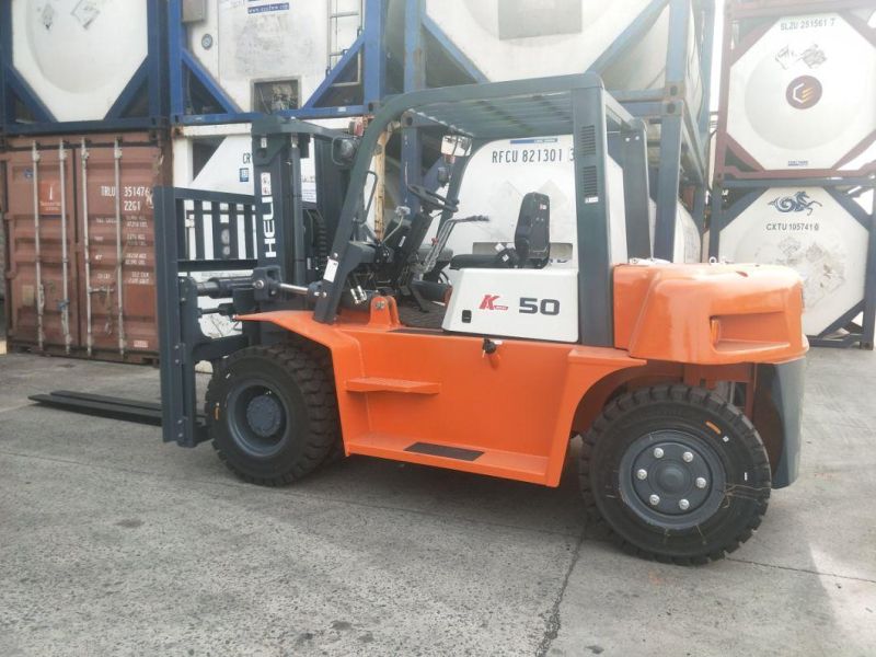 5ton Heli Forklift Truck Diesel Forklift Hot Sale Cpcd50