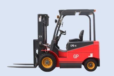 Cpd18tve Electric Forklift 1 T Flexible Battery Forklift Ep Brand with Imported Controller