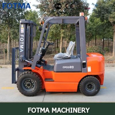 Fotma Cpcd20 2000kg 2t 2ton 2 Ton Diesel Forklift