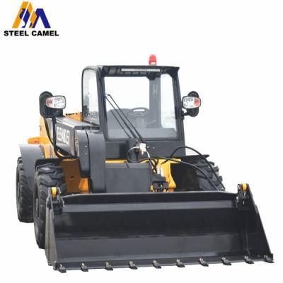 Mini Telehandler Forkliflt with Quick Coupling System for Attachments