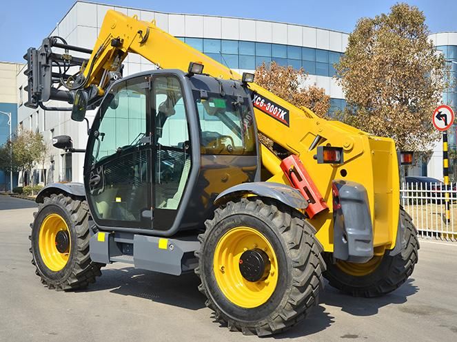 China Top Brand Telescopic Handler 3ton 7m Xc6-3007K Telehandler Price