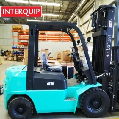 Interquip 2.5 Tons Diesel Forklift Truck with China Xinchai Engine