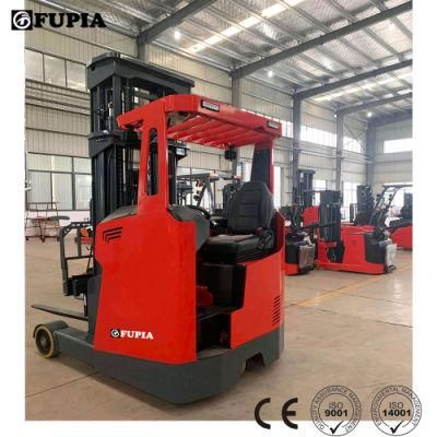 High Stability High Lift 1600kg 1.6 Ton Electric Reach Truck with Full AC Motors