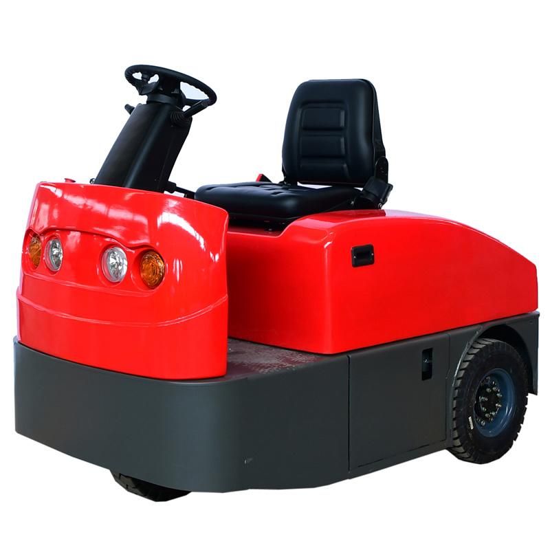 Sit-Down Drive Seated Electric Tractor with Two Front Lights 6t