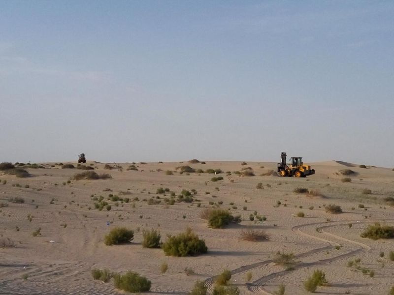 5 Ton 6 Ton Diesel Forklift 4WD All Rough Terrain Forklift Truck with Cabin, All Terrain Fork Lift for Sale Desert Configuration