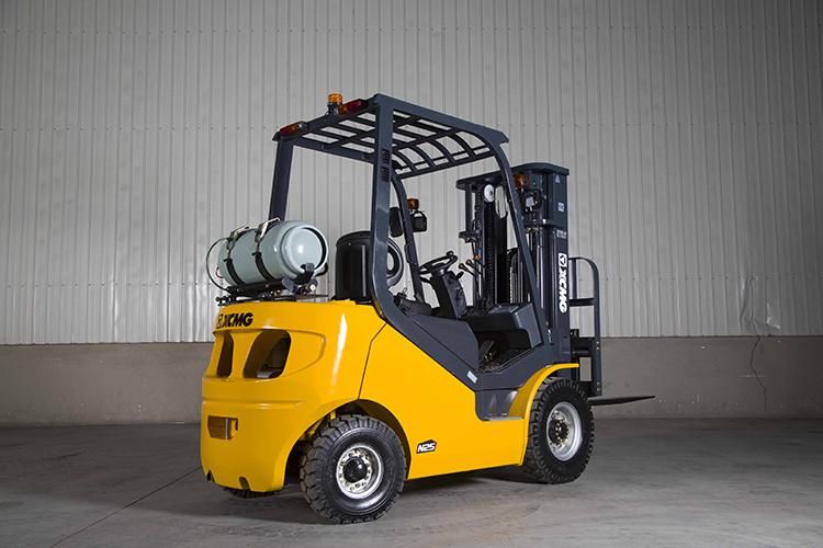 XCMG New Gasoline Forklift 1.5t/1.8t/2t/2.5t/3t/3.5t Forklift Truck with Nissan Engine