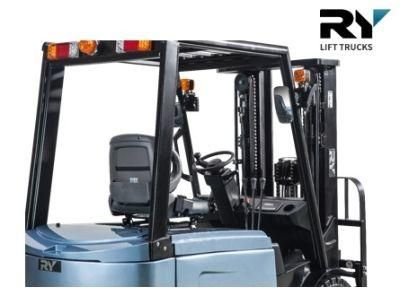 4-Wheel Electric Forklift 3.0 Tons with Germany Zf Transmission