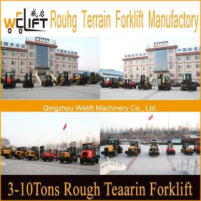 Welift 3t Rough Terrain Forklift Manufactory
