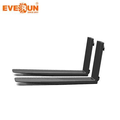 Everun Manual Hydraulic Lifting Forklift Fork Stacker for Sale 3ton 1070mm