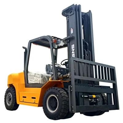 Japan Engine 6m Lifting Height 7 Ton Diesel Dual Fuel Gas Petrol Forklift