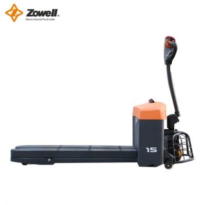 New Zowell Not Adjustable Wooden China Electric Fork Lift Pallet Truck Forklift Xpc15