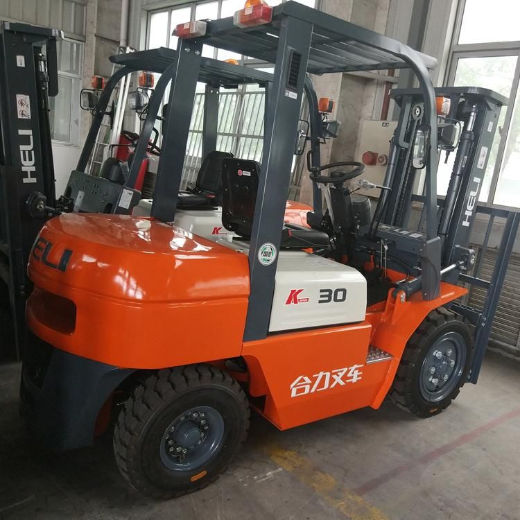 China Cheap Price Heli Hydraulic 3ton Diesel Forklift Cpcd30 for Sale