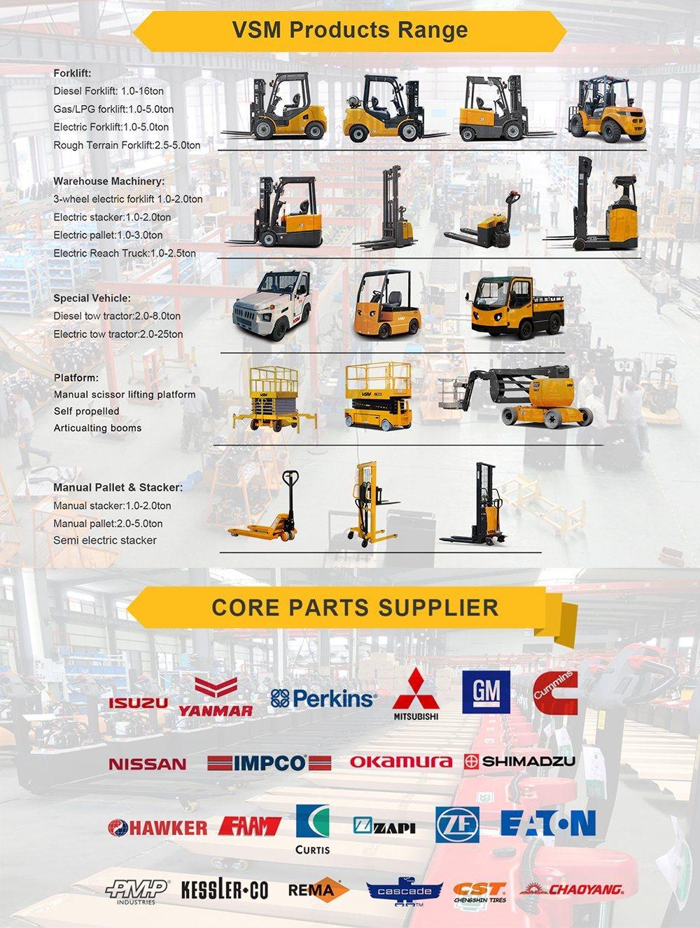 4ton 4.5ton Mini 5ton Gasoline LPG Forklift, with Single/Dual Fuel