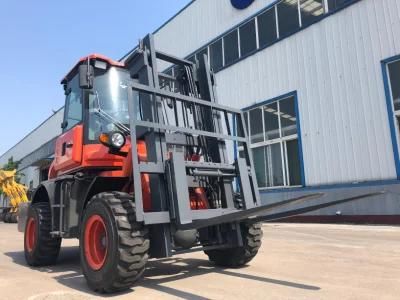 3 Ton Eougem Terrain Forklift for Sale