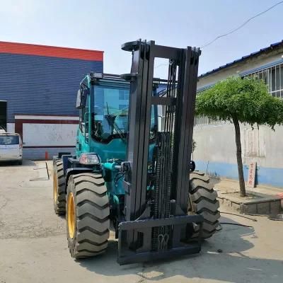 Elite Machinery 4X4 Cross Country Vehicle 3.5 Ton Forklift All Terrain